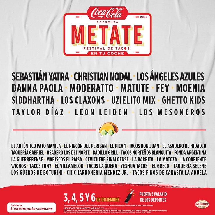 Coca-Cola Metate en la ciudad de México.