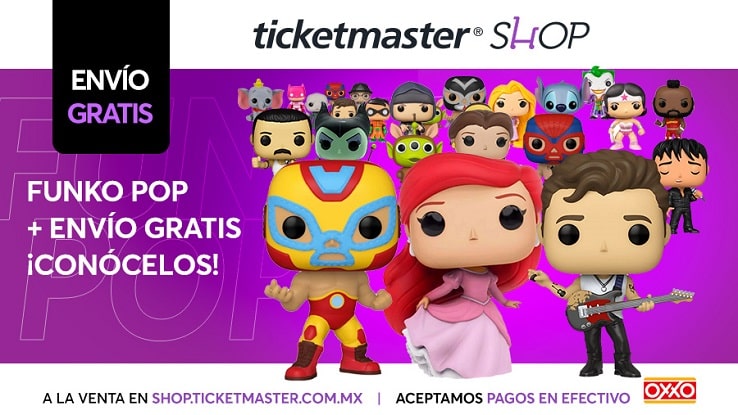 Ticketmaster Shop | Colección Funko Pop