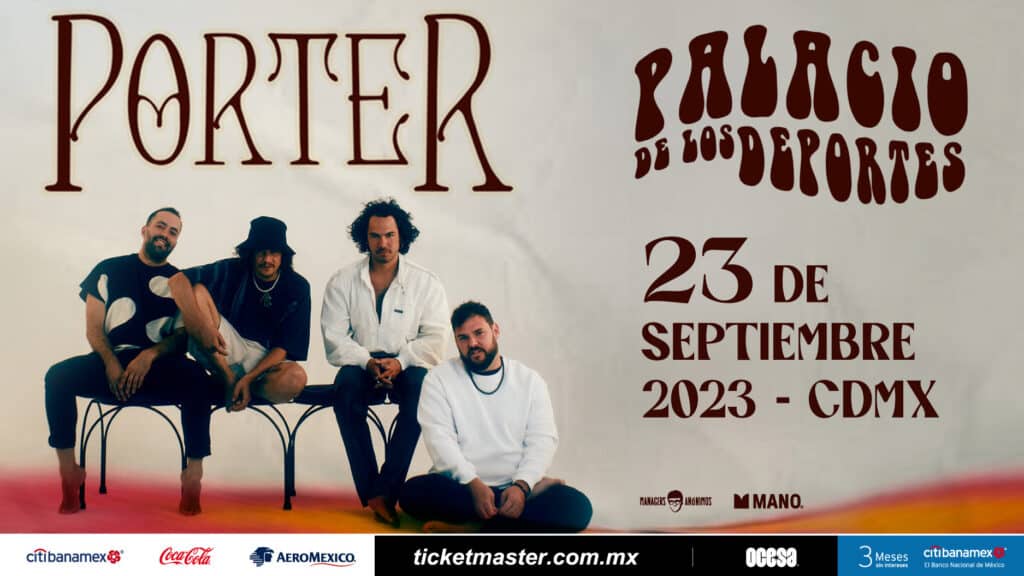 No Te Pierdas A Porter En El Palacio De Los Deportes De La Cdmx