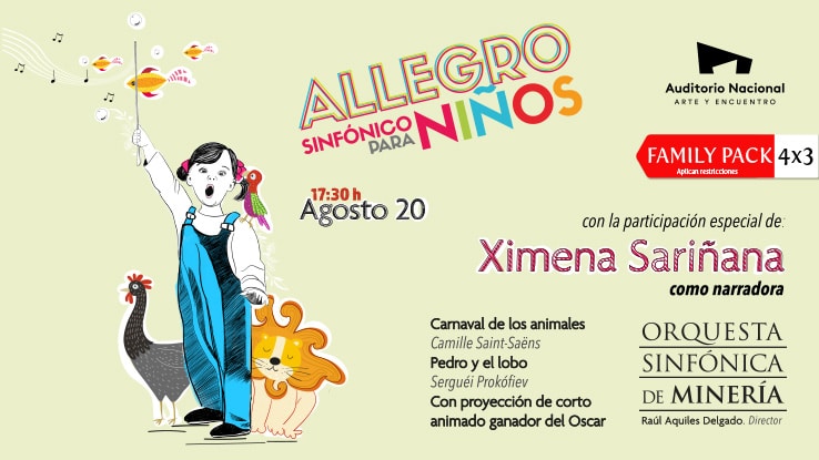 No te pierdas Allegro Sinfónico para Niños 2023