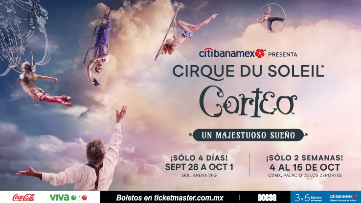No te pierdas Corteo, el regreso de Cirque du Soleil a México.