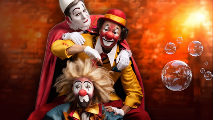 Les Clowns en el Nuevo Teatro Las Torres. Risas, emoción y diversión garantizadas para toda la familia en este espectáculo.